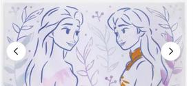 Toalha de praia infantil menina oficial Disney Frozen Anna & Elsa
