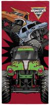 Toalha de praia Jay Franco Monster Jam Grave Digger Megalodon Toalha de praia Jay Franco Monster Jam Grave Digger Megalodon