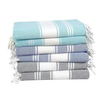 Toalha de praia LANE LINEN Pool Turkish Oversize, conjunto grande de 6 39x71cm
