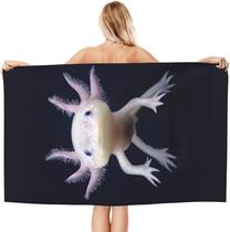 Toalha de praia Mexican Axolotl Print Quick Dry 80x160cm