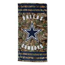 Toalha de praia Northwest Dallas Cowboys 76x152 cm Camo Stripes
