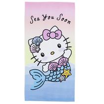 Toalha de praia Northwest Hello Kitty Sea You Soon 76x152cm Toalha de praia Northwest Hello Kitty Sea You Soon 76x152cm