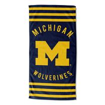 Toalha de praia Northwest Michigan Wolverines 76x152 cm Stripes Toalha de praia Northwest Michigan Wolverines 76x152 cm Stripes