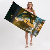 Toalha de Praia - Peixe e Isca