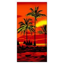 Toalha de Praia Piscina 140x70cm Estampada 100% Poliéster Macia