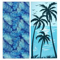 Toalha de Praia PY SUPER MODE - Microfibra 75x35cm - Sem Areia (Pacote com 2)