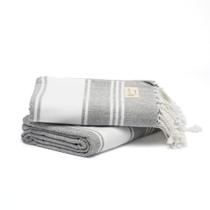 Toalha de praia Salt Earth Cotton Turk 36x72cm, conjunto de 2 ligas