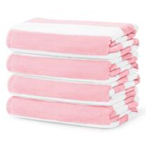 Toalha de praia Touchat 76x152cm, de secagem rápida, leve, rosa