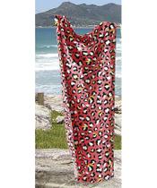 Toalha de Praia Velour Estampada Dolher