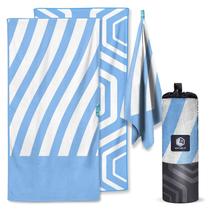 Toalha de praia VENTURE 4TH 89x199 cm de microfibra de secagem rápida Toalha de praia VENTURE 4TH 89x199 cm de microfibra de secagem rápida