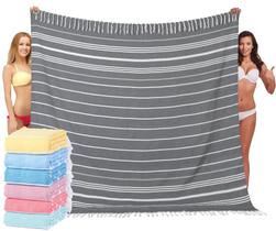 Toalha de praia Widdonen Turkish 216x191cm Algodão XXL Sem areia