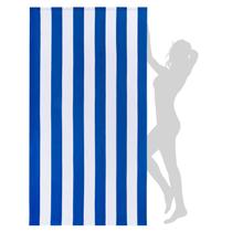 Toalha de praia WILFA Extra Large Microfiber 100x180cm Azul Marinho