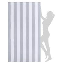 Toalha de praia WILFA Extra Large Microfiber 100x180cm Cinza