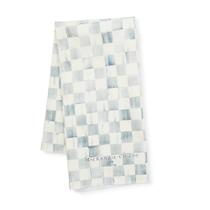 Toalha de prato de algodão MACKENZIE-CHILDS cinza e branco Check