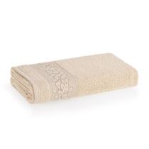 Toalha de Rosto 80x48cm Provence Bege Grão Karsten Toalha de Rosto 80x48cm Provence Bege Grão Karsten