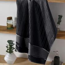 Toalha de Rosto Bella c/ Barrado para Bordado 50cm x 80cm Dohler - Vermelho