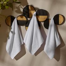 Toalha de Rosto Blank 45x68 Algodão Extra Macia Branco Appel