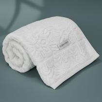 Toalha De Rosto Buddemeyer Floralis Extra Soft 100% Algodão Alta absorção Macia Grande 48x80cm Cor:Branco 1011 Toalha De Rosto Buddemeyer Floralis Extra Soft 100% Algodão Alta absorção Macia Grande 48x80cm Cor:Branco 1011