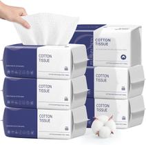 Toalha de rosto descartável BODFPPC 600 unidades de algodão macio