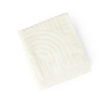 Toalha de Rosto Dunna Fio Penteado Relevo Dunas 01 Peça 100% Algodão - Off White