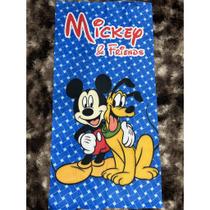 Toalha De Rosto E Mão Mickey Friends Felpuda Infantil