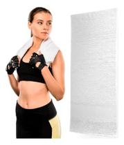 Toalha de Rosto Fitness Slim Lisa Academia/Escola 70x29cm