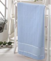 Toalha de Rosto p/ Bordar - Bella - Aveludada - Azul 3792 - Dohler Toalha de Rosto p/ Bordar - Bella - Aveludada - Azul 3792 - Dohler