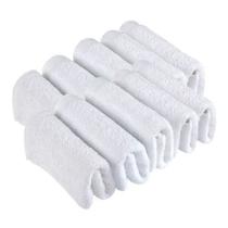 Toalha De Rosto Para Salão Branca kit com 12 unidades Toalha De Rosto Para Salão Branca kit com 12 unidades