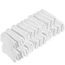 Toalha De Rosto Para Salão Branca Kit com 20 unidades Toalha De Rosto Para Salão Branca Kit com 20 unidades