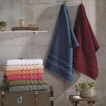 Toalha De Rosto Prime Bellagio 50cmX80cm Verde Herbal - Lufamar