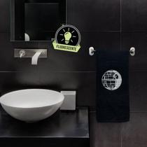 Toalha de Rosto Star Wars Estrela da Morte Fluorescente