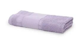 Toalha de rosto vivian pinta e borda lilás 100% algodão santista Toalha de rosto vivian pinta e borda lilás 100% algodão santista