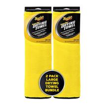 Toalha de secagem Meguiar's Supreme Shine Large Super Plush, pacote com 2