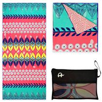 Toalha de secagem rápida extra grande de 78 x 35 polegadas Toalha de praia de microfibra perfeita para praia, viagens, natação, piscina, ioga, caminhadas, acampamento leve, de secagem rápida, compacta para adultos (boêmia)