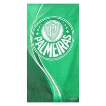 Toalha de time aveludada - palmeiras - 70 x 140 - bouton
