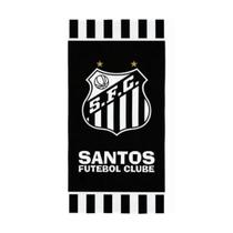 Toalha De Time Banho Macia Estampa Futebol Santos Oficial Time Peixe Neymar Menino Ney
