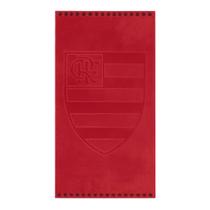 Toalha de time jacquard - flamengo - 70 x 140 - bouton