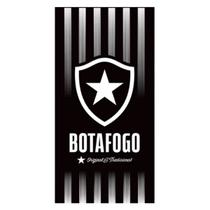 Toalha de time velour botafogo 10 - 70 x 140 - preto - dohler Toalha de time velour botafogo 10 - 70 x 140 - preto - dohler