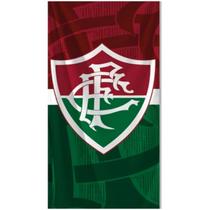Toalha de time velour fluminense 08 - 70 x 140 - verde/vermelho - dohler Toalha de time velour fluminense 08 - 70 x 140 - verde/vermelho - dohler