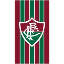 Toalha de time velour fluminense 09 - 70 x 140 - verde/vermelho - dohler Toalha de time velour fluminense 09 - 70 x 140 - verde/vermelho - dohler
