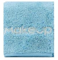 Toalha Demaquiante Limpeza Facial Macia Secagem Rápida Azul