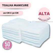 Toalha Descartável Manicure 20x30 Cm Alta Absorção Multiuso Envio Já