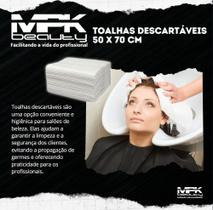 Toalha descartável para cabelo (50 unid) mpk beauty