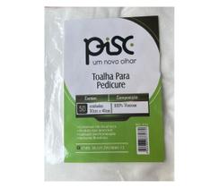 TOALHA descartavel pedicure PISC 30cm X 40cm Viscose 50 unid