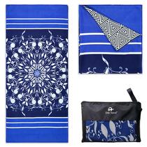 Toalha Elite Trend Microfiber Quick Dry 198x89 cm azul