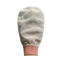 Toalha Esfoliante De Seda Para O Rosto Luvas De Banho Para Esfoliação Da Pele 100% Seda Escovas De