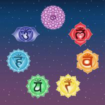 Toalha esoterica 7 mandalas chakras poder energia equilibrio