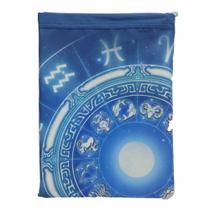 Toalha esotérica astrológica de mesa para jogo de tarô e adivinhação