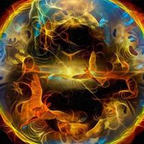 Toalha esotérica tarot celestial anjos criaturas divinas - Mandalas e Rituais