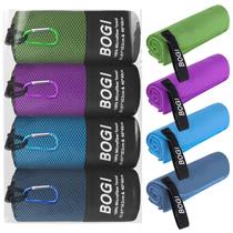 Toalha esportiva de viagem de microfibra BOGI, pacote com 4, XL, 81x182 cm Toalha esportiva de viagem de microfibra BOGI, pacote com 4, XL, 81x182 cm